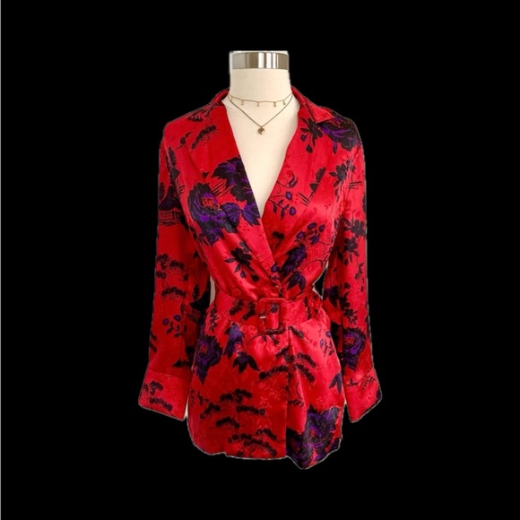 Zara floral blazer/ dress - Picture 8 of 8